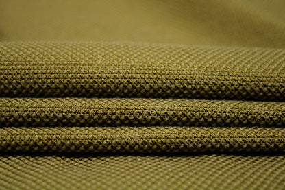 Tissu piqué de laine - kaki - photo 2/4 | So Tissus