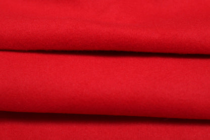 Tissu drap de laine - rouge - photo 2/3 | So Tissus