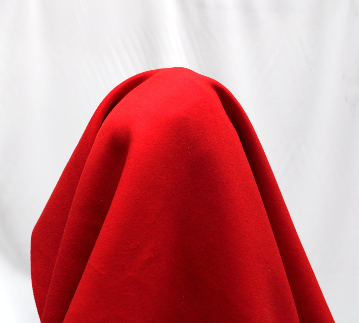 Tissu drap de laine - rouge - photo 3/3 | So Tissus