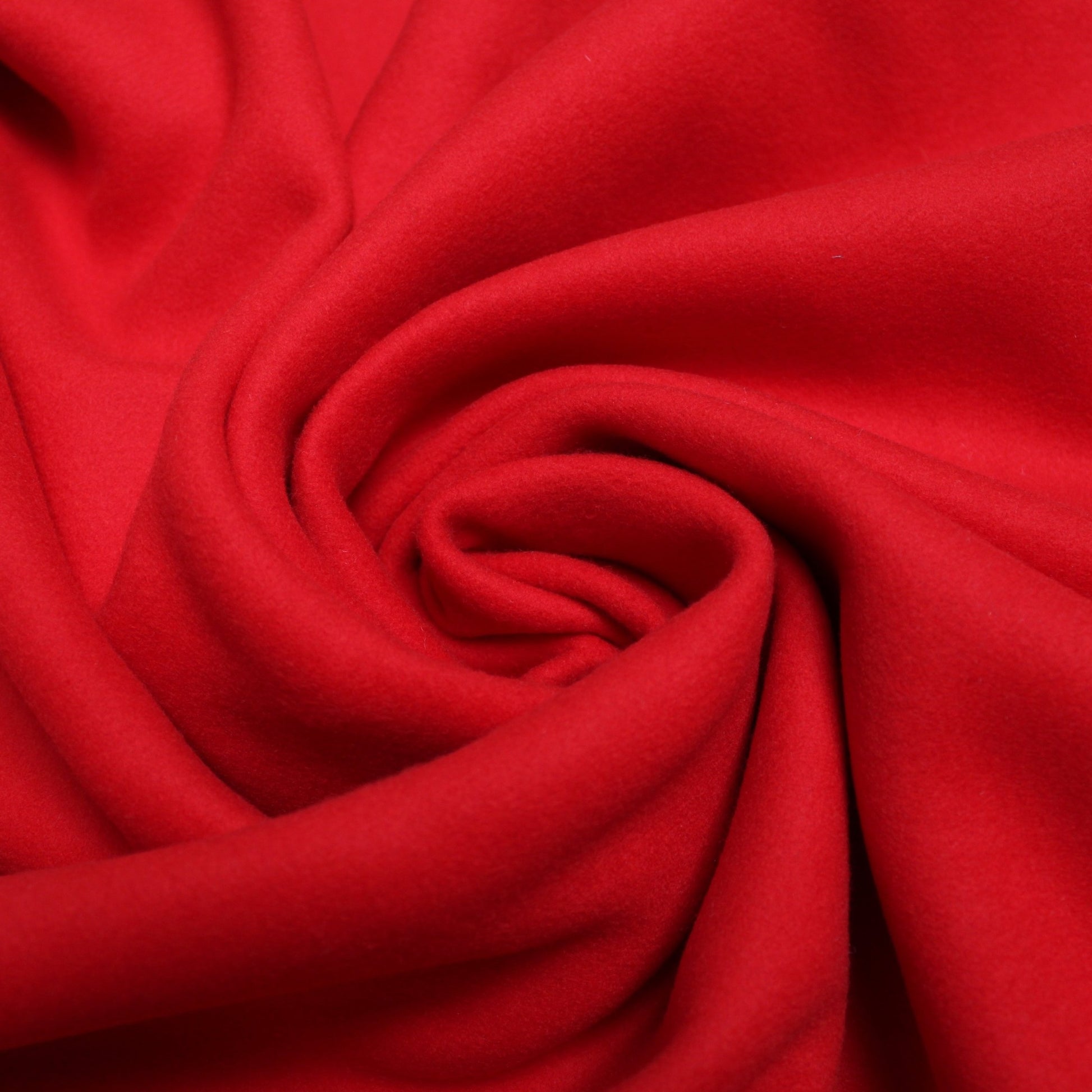 Tissu drap de laine - rouge - photo 1/3 | So Tissus