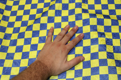 Tissu jacquard de soie - à carreaux - photo 4/4 | So Tissus