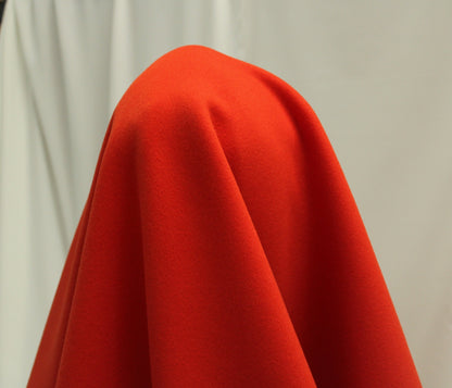 Tissu drap de laine et cachemire - rouge braise - photo 3/3 | So Tissus