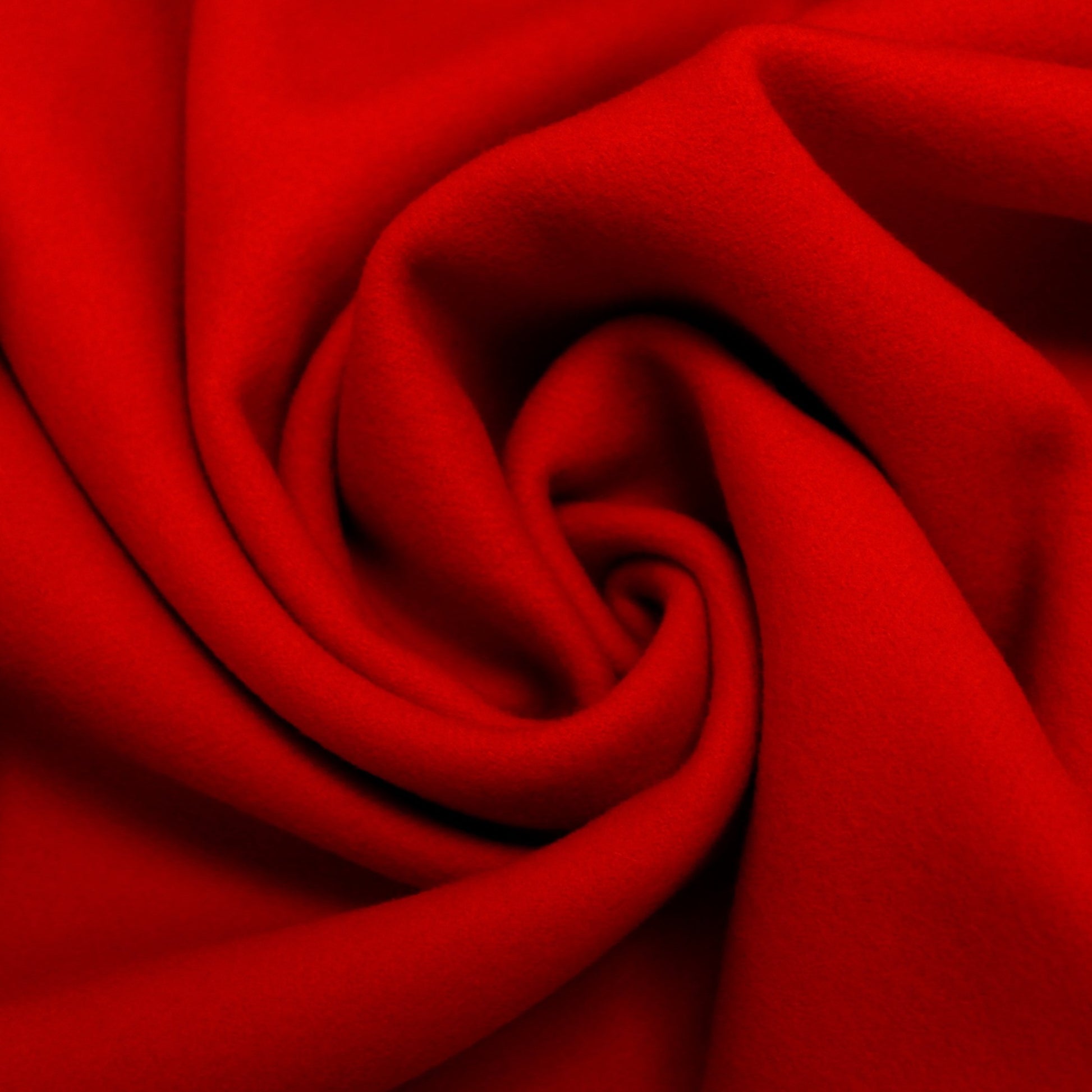 Tissu drap de laine et cachemire - rouge braise - photo 1/3 | So Tissus