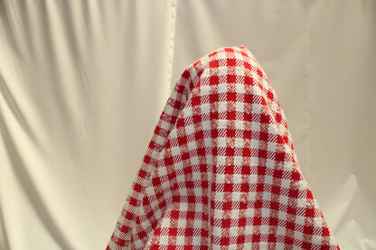 Tissu blanket - imprimé vichy - photo 3/4 | So Tissus