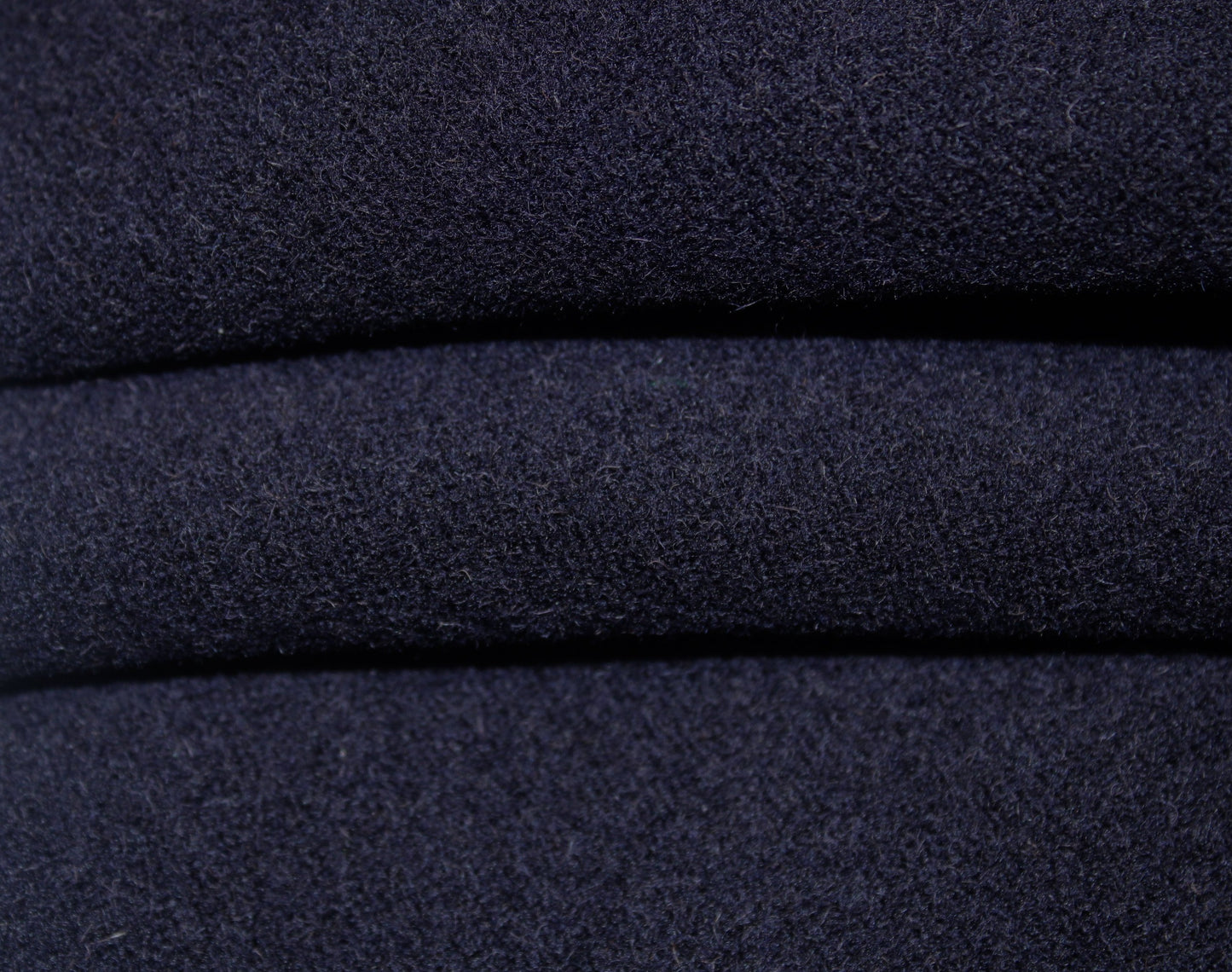 Tissu drap de laine - bleu marine foncé - photo 2/3 | So Tissus