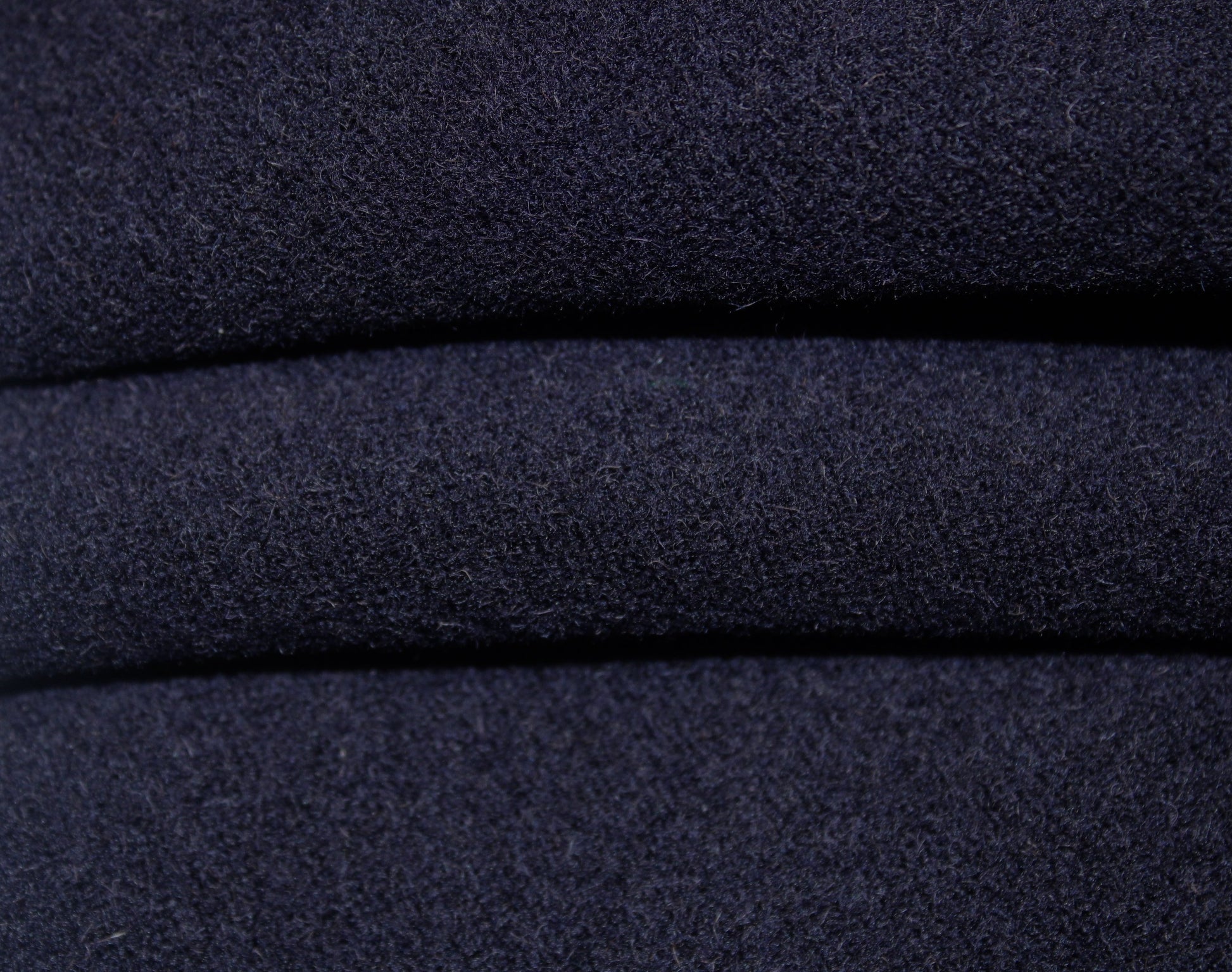 Tissu drap de laine - bleu marine foncé - photo 2/3 | So Tissus