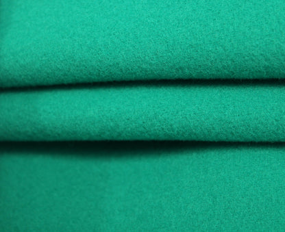 Tissu drap de laine et cachemire - turquoise - photo 2/3 | So Tissus