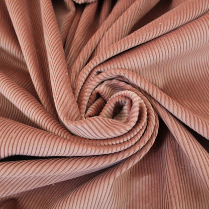 Tissu velours côtelé - bois de rose - photo 1/3 | So Tissus