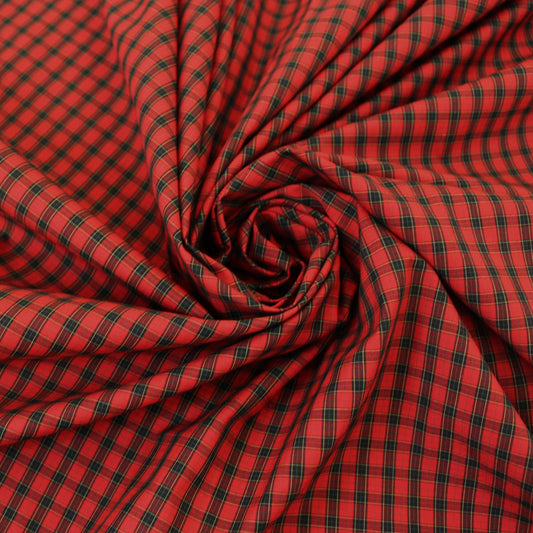Tissu popeline coton - à carreaux - photo 1/4 | So Tissus