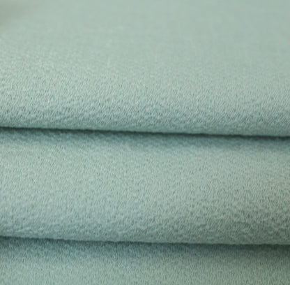 Tissu coton gaufré - vert d'eau - photo 2/3 | So Tissus