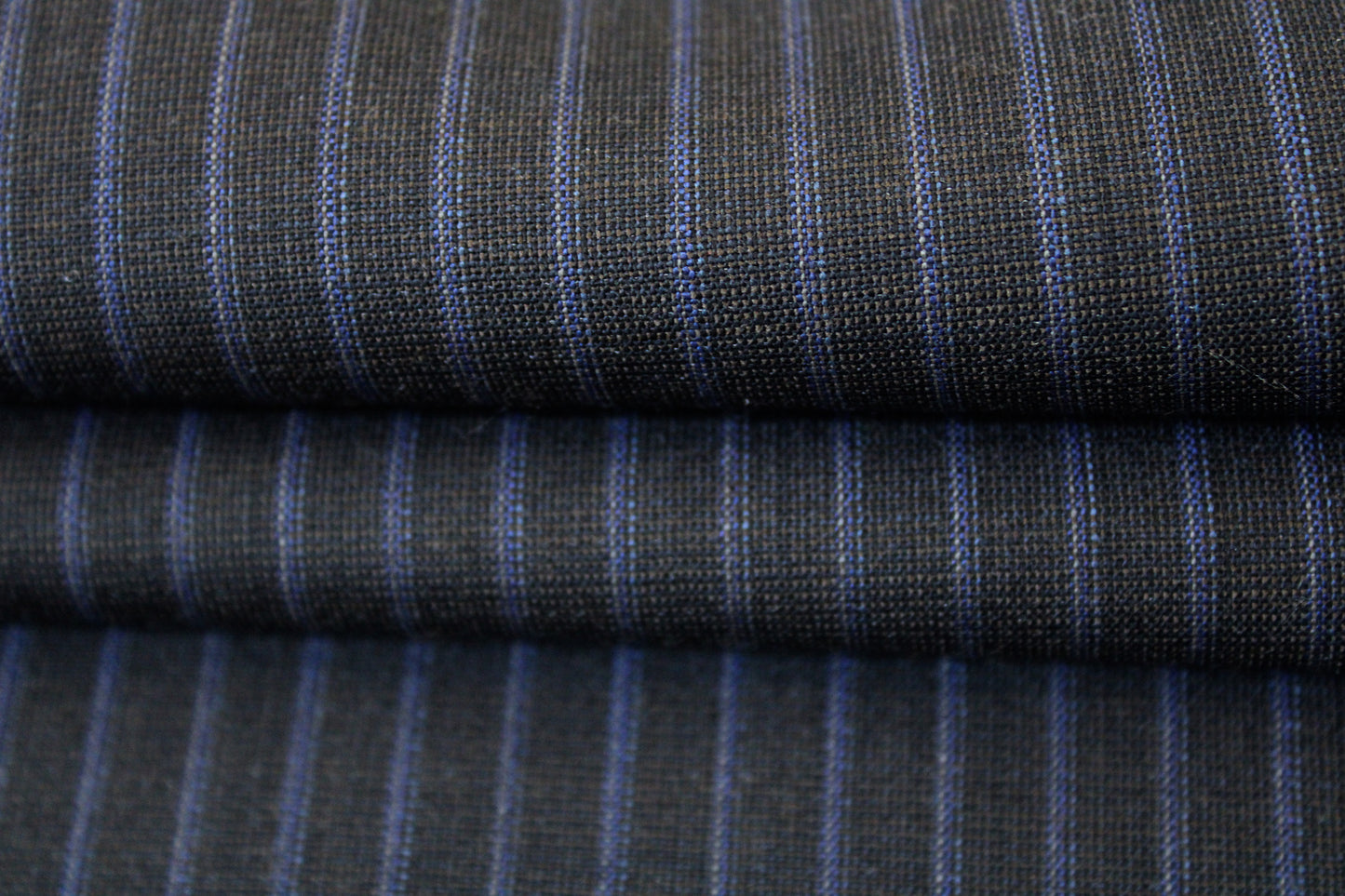 Tissu crêpe de laine stretch - à rayures - photo 2/4 | So Tissus