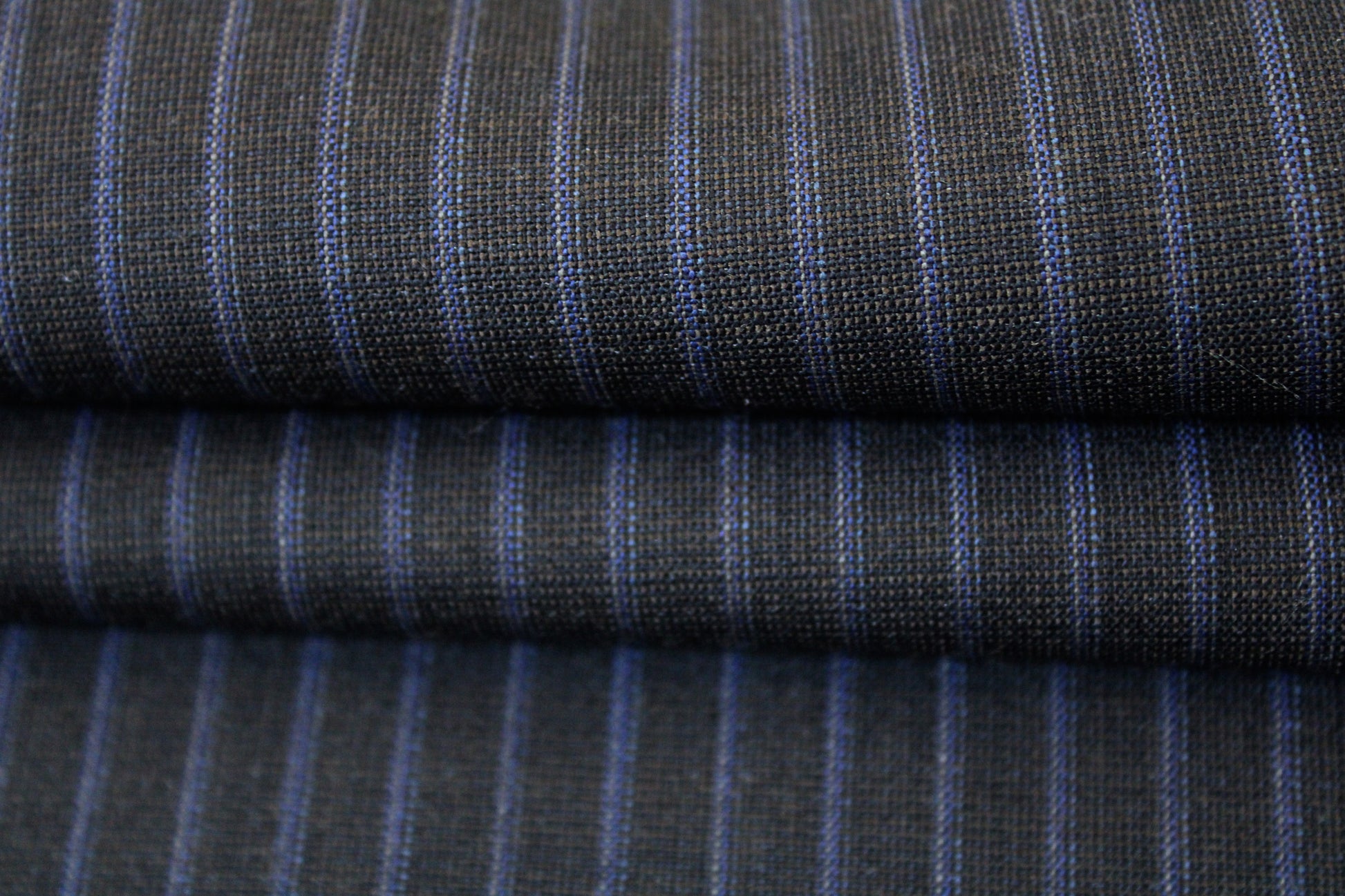 Tissu crêpe de laine stretch - à rayures - photo 2/4 | So Tissus