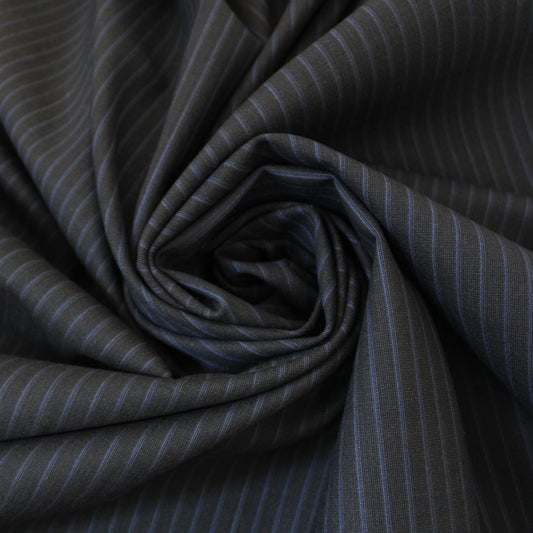 Tissu crêpe de laine stretch - à rayures - photo 1/4 | So Tissus