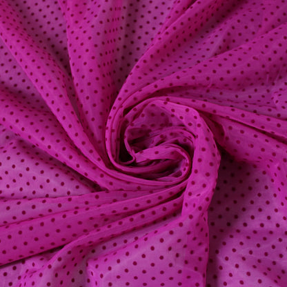 Tissu plumetis - fuchsia - photo 1/4 | So Tissus