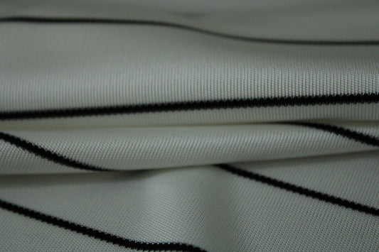 Tissu maille - à rayures - photo 2/4 | So Tissus