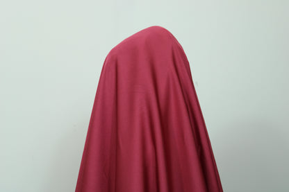 Tissu satin - framboise - photo 3/3 | So Tissus