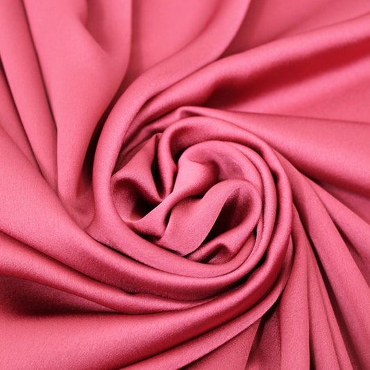 Tissu satin - framboise - photo 1/3 | So Tissus