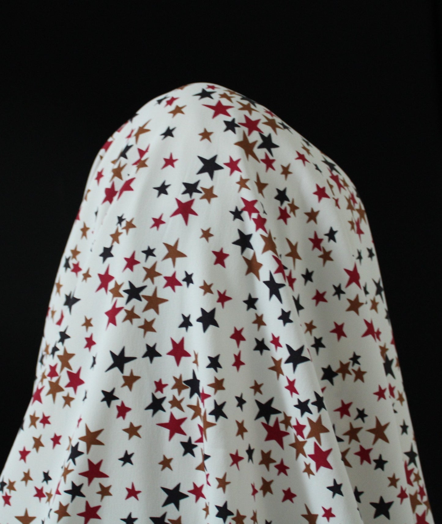 Tissu crêpe viscose stretch - imprimé étoiles - photo 3/5 | So Tissus