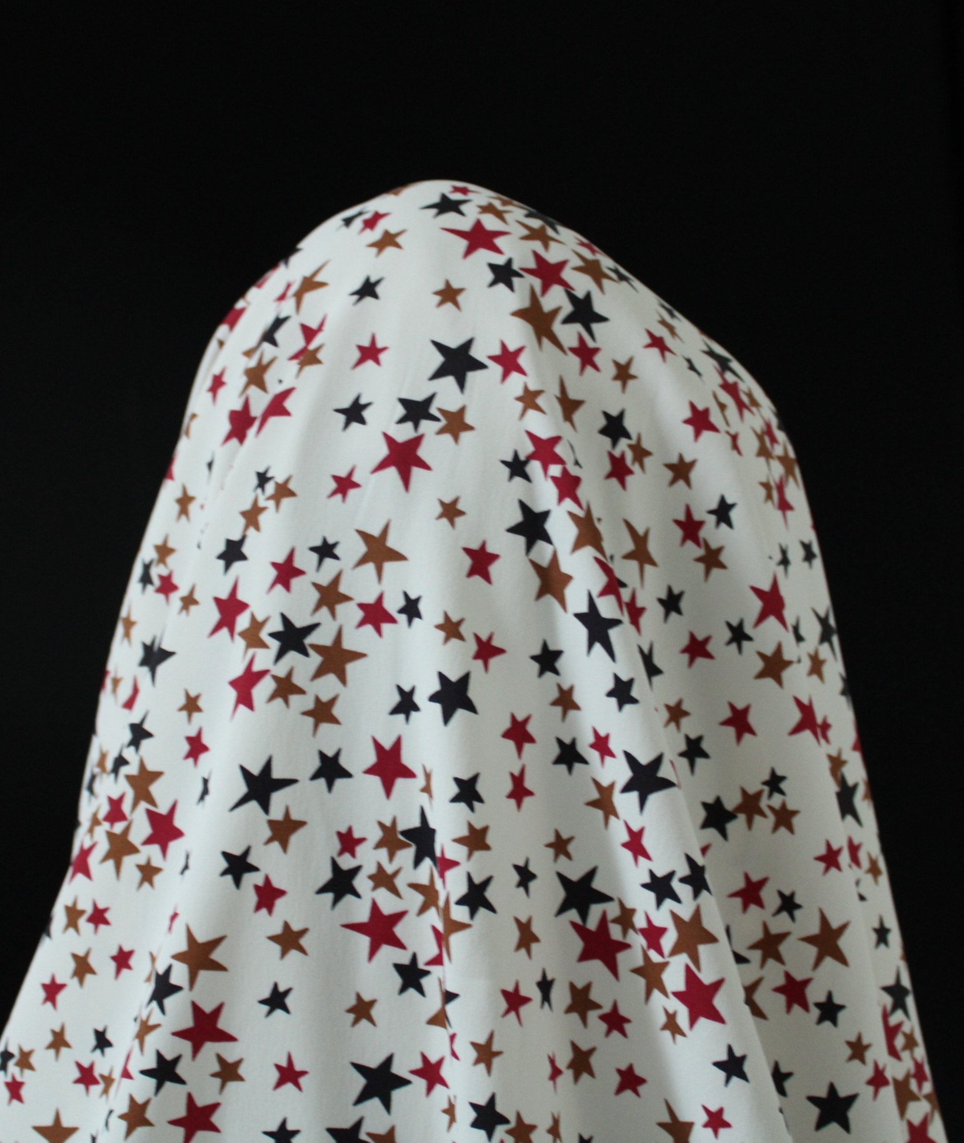 Tissu crêpe viscose stretch - imprimé étoiles - photo 3/5 | So Tissus