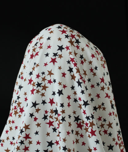 Tissu crêpe viscose stretch - imprimé étoiles - photo 3/5 | So Tissus
