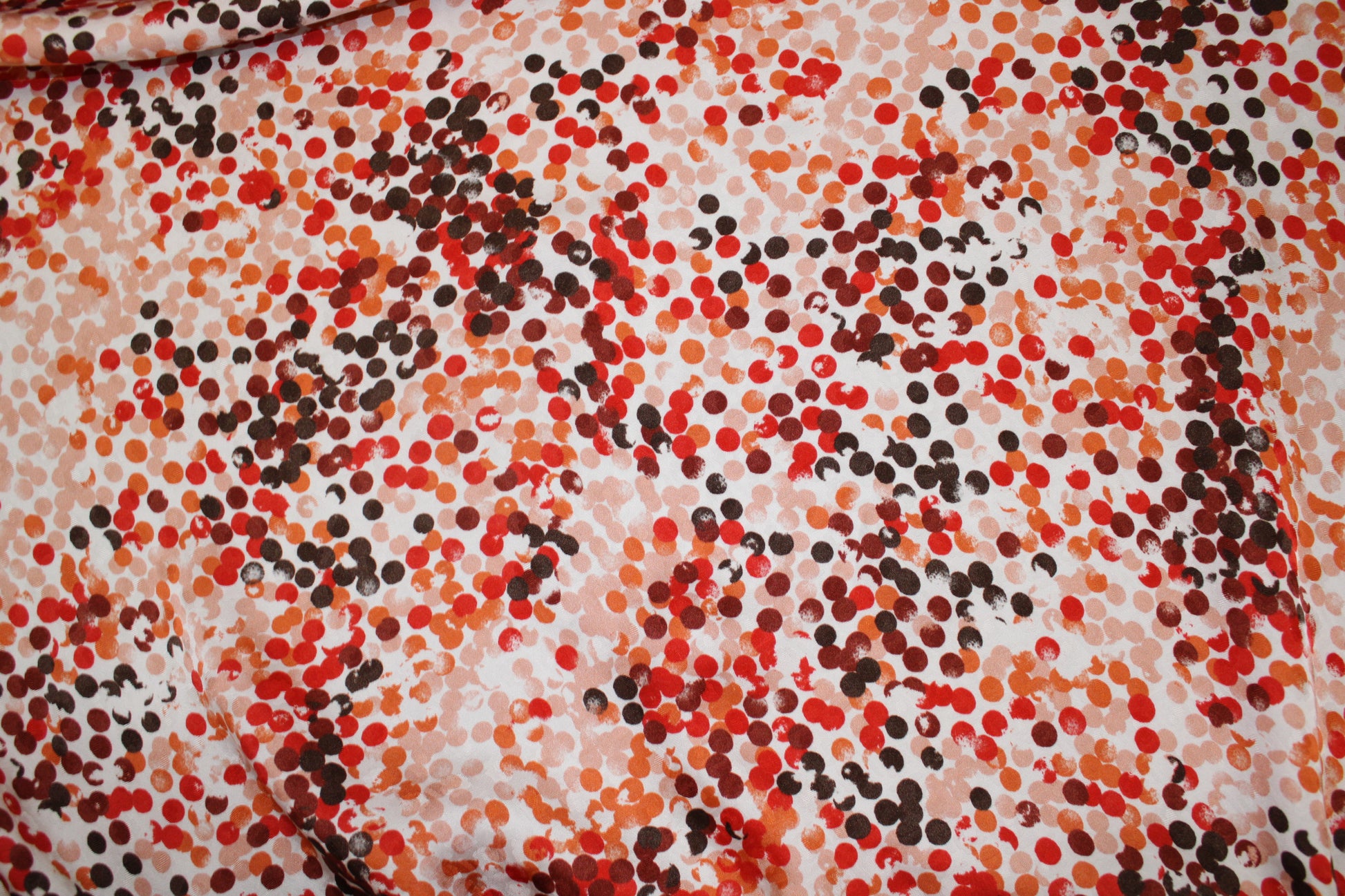 Tissu crêpe viscose - imprimé tacheté - photo 5/5 | So Tissus