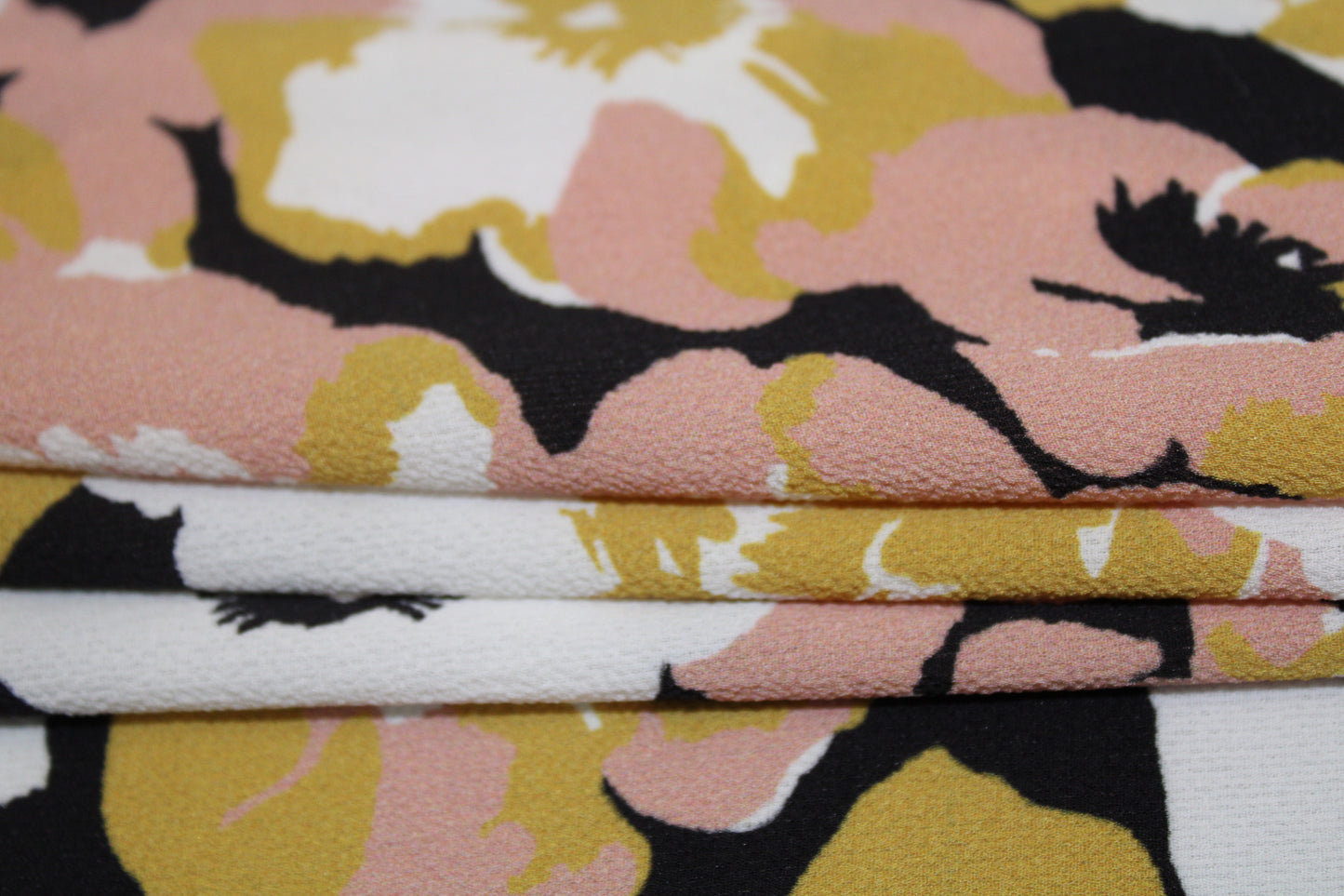 Tissu crêpe - imprimé fleuri - photo 2/5 | So Tissus