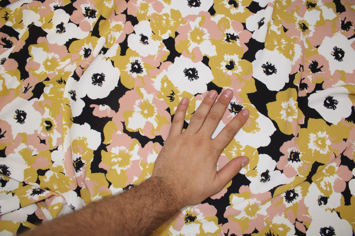 Tissu crêpe - imprimé fleuri - photo 4/5 | So Tissus