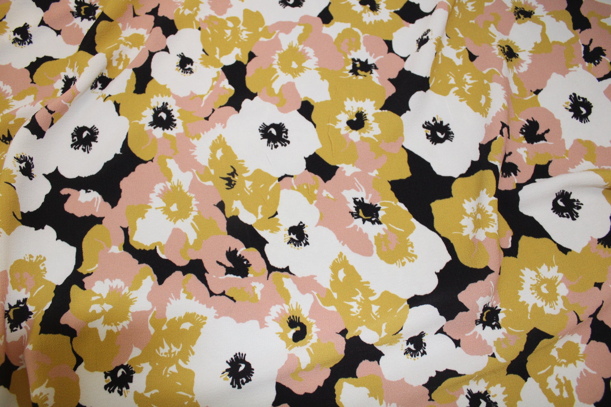 Tissu crêpe - imprimé fleuri - photo 5/5 | So Tissus