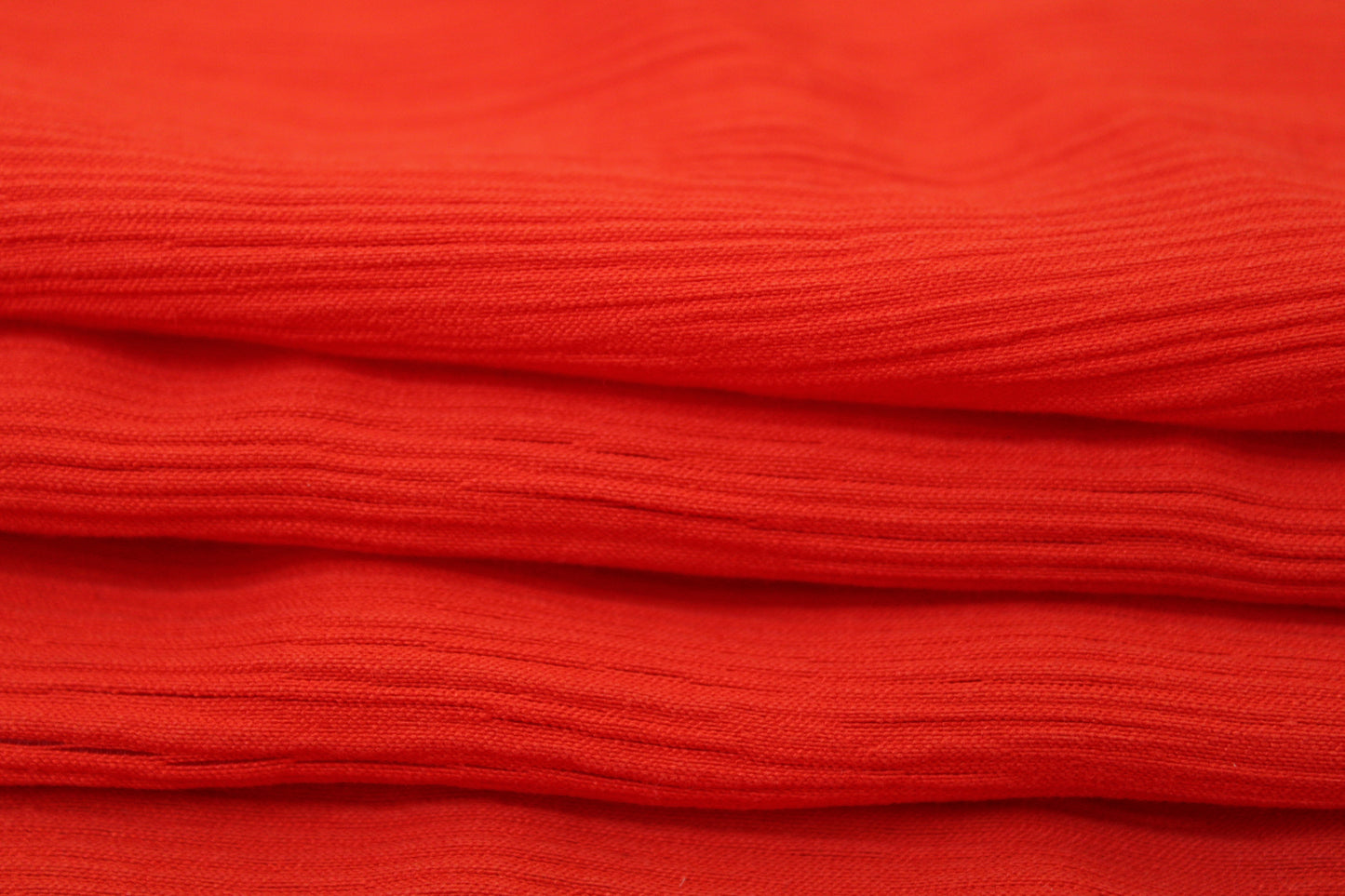Tissu crêpon viscose - rouge braise - photo 2/3 | So Tissus