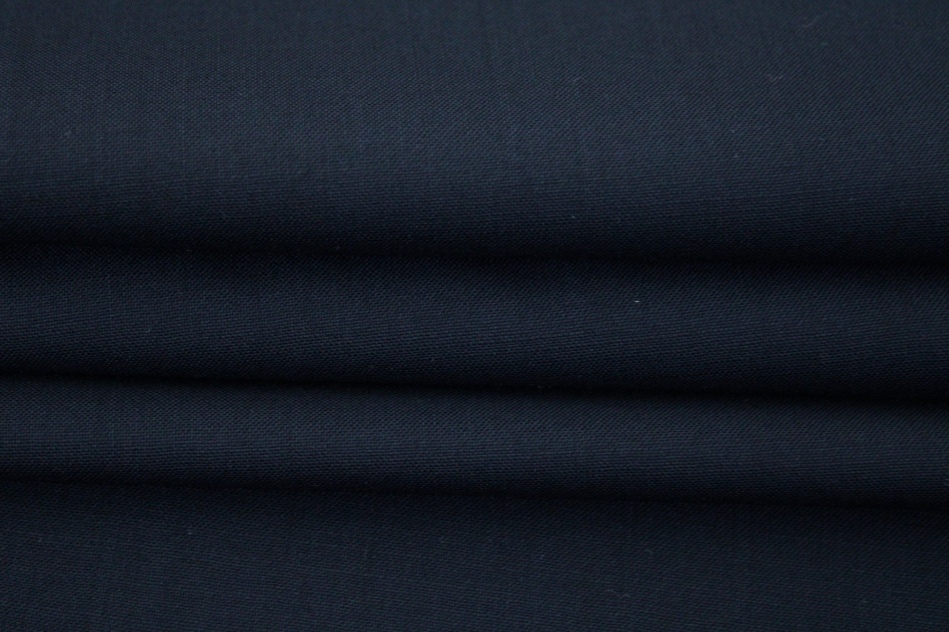 Tissu laine froide - bleu marine - photo 2/3 | So Tissus