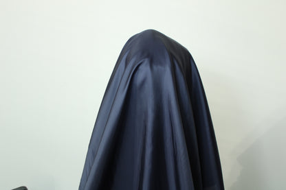 Doublure cupro - bleu marine - photo 3/3 | So Tissus