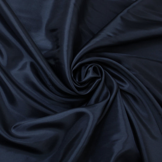 Doublure cupro - bleu marine - photo 1/3 | So Tissus