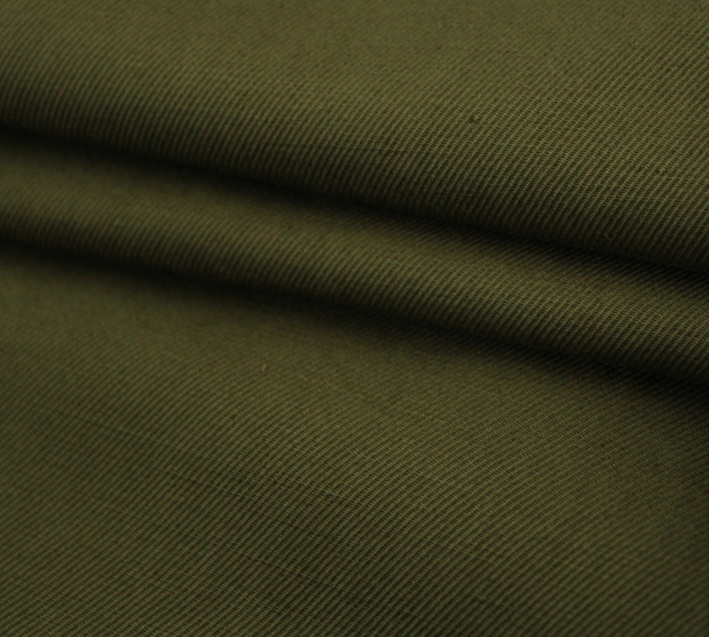 Tissu gabardine coton - kaki - photo 2/3 | So Tissus