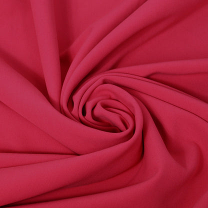 Tissu double crêpe - rose fuchsia - photo 1/3 | So Tissus