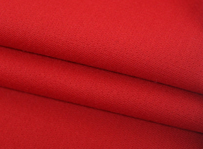 Tissu crêpe de laine - rouge - photo 2/3 | So Tissus