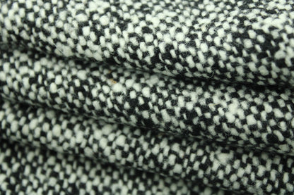 Tissu lainage - noir et blanc - photo 2/3 | So Tissus