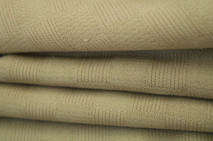 Tissu crêpe de laine - à carreaux ton sur ton - sable - photo 2/5 | So Tissus