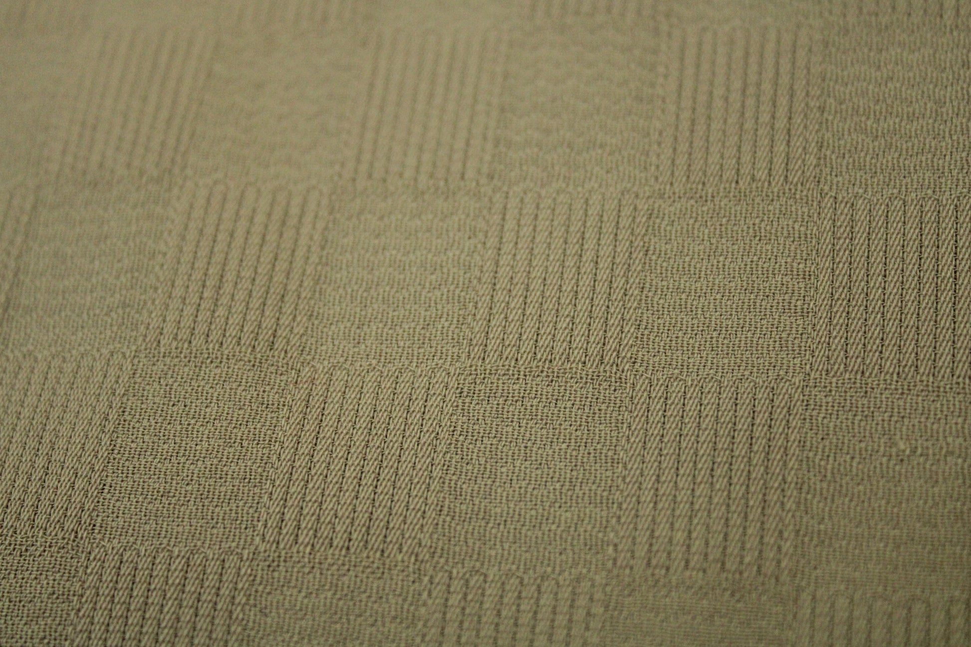 Tissu crêpe de laine - à carreaux ton sur ton - sable - photo 5/5 | So Tissus