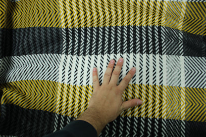 Tissu tweed - motif géométrique - photo 5/5 | So Tissus