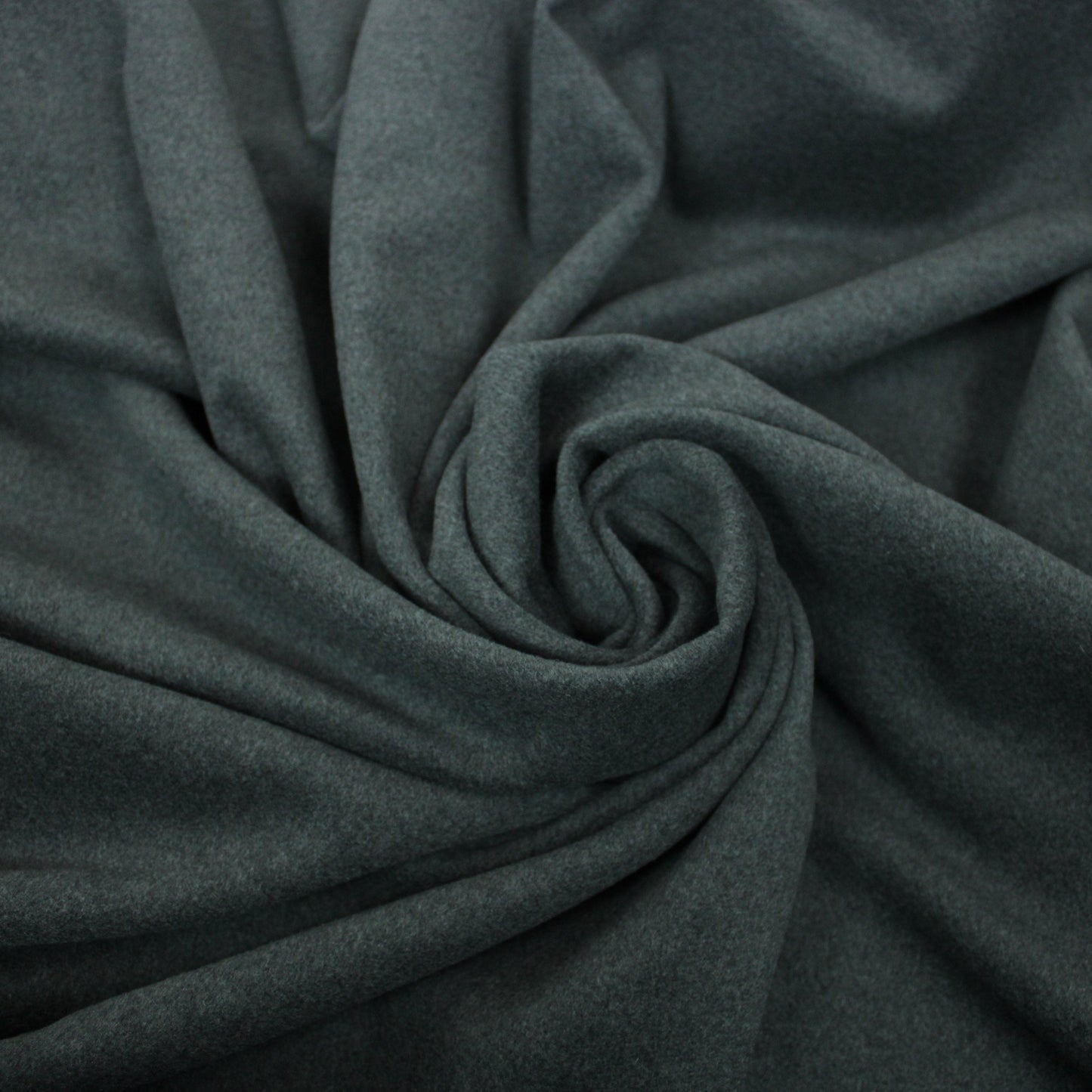 Tissu drap de laine - gris foncé - photo 1/3 | So Tissus