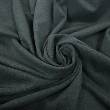 Tissu drap de laine - gris foncé