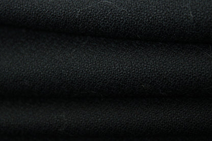Tissu crêpe de laine - noir - photo 2/4 | So Tissus