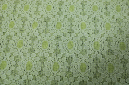 Tissu dentelle épaisse - jaune pâle - photo 4/4 | So Tissus