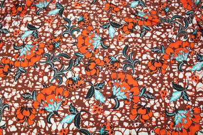 Tissu maille jersey viscose - imprimé grosses fleurs - photo 5/5 | So Tissus