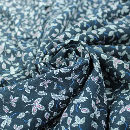 Tissu crêpon viscose - petite fleurs - photo 1/4 | So Tissus