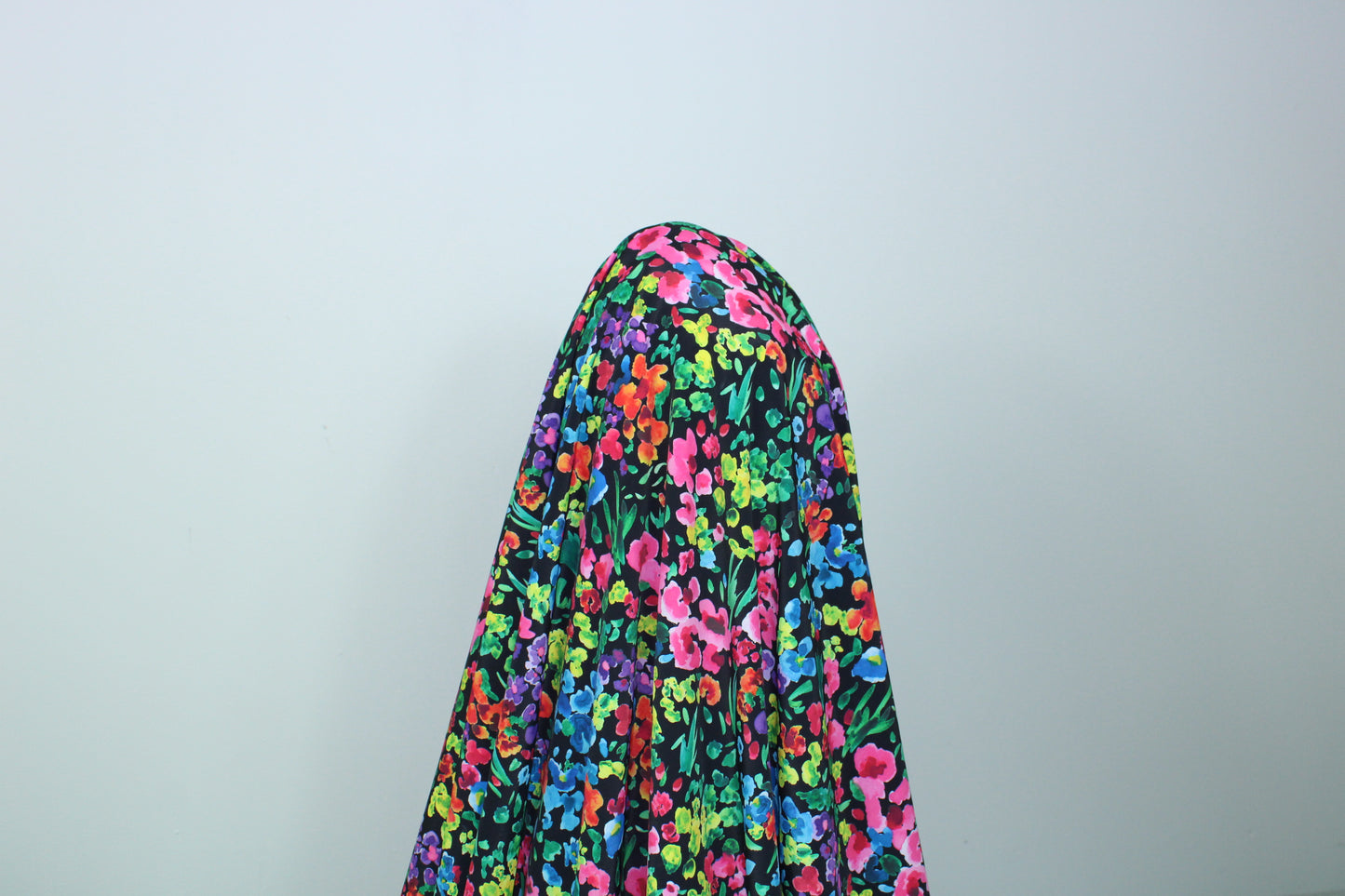 Tissu crêpe - imprimé fleuri multicolore - photo 3/4 | So Tissus
