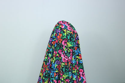 Tissu crêpe - imprimé fleuri multicolore - photo 3/4 | So Tissus