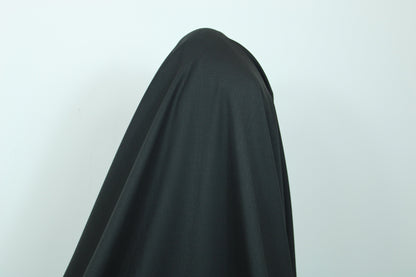 Tissu sergé stretch - noir - photo 3/3 | So Tissus