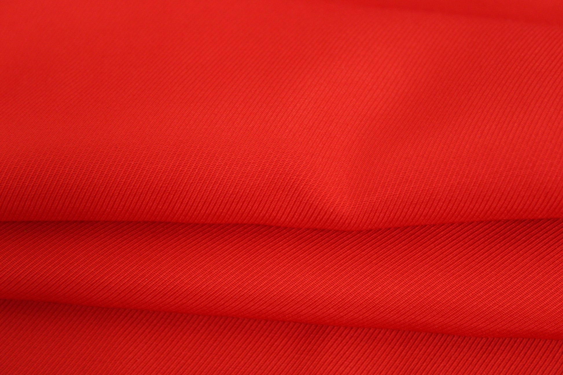 Tissu twill viscose - rouge - photo 2/3 | So Tissus