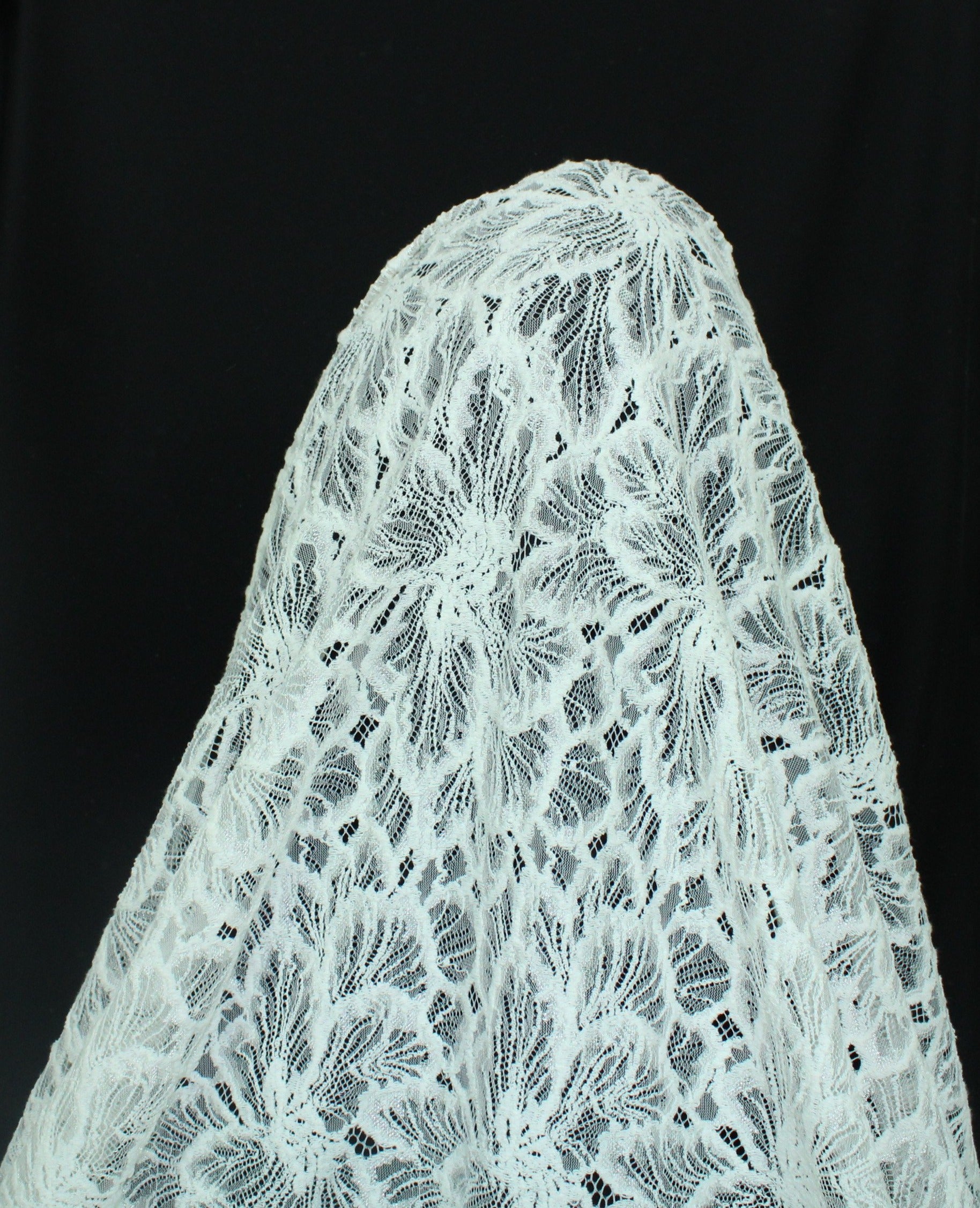 Tissu dentelle - blanc - photo 2/4 | So Tissus